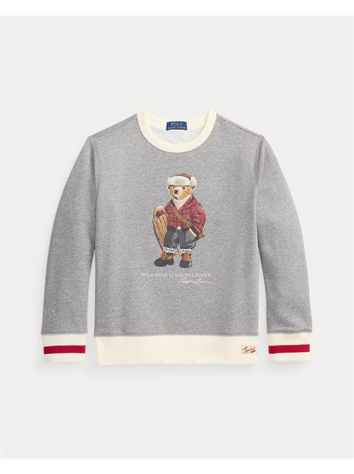 Felpa Polo Bear grigio RALPH LAUREN | 322981263001GRIGIO